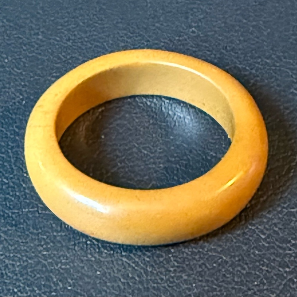 Butterscotch Bakelite Ring